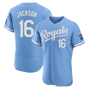 Bo Jackson Signed Kansas City Custom Blue Jersey – Radtke Sports