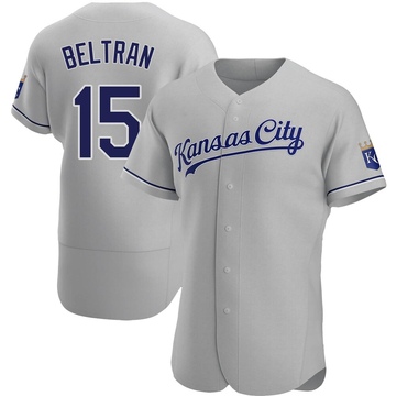 Carlos Beltran player worn jersey patch baseball card (Kansas City Royals)  2002 Leaf Shirt off My Back #SBCB