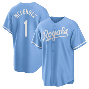 Game-Used Jersey: MJ Melendez (CLE@KC 7/9/22) - Size 42