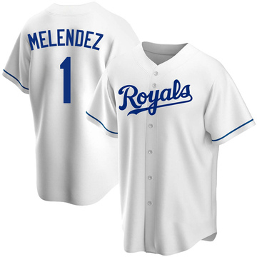 Game-Used Jersey: MJ Melendez (CLE@KC 7/9/22) - Size 42