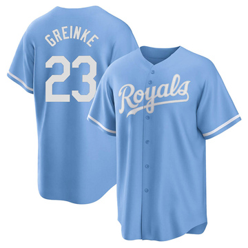 Kansas City Royals - #23 Zack Greinke Cool Base Men's Stitched Jersey