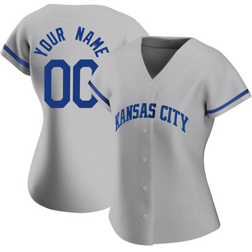 Top-selling Item] Custom 00 Kansas City Royals 2022-23 Gray Men's 3D Unisex  Jersey