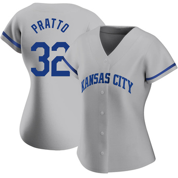 KANSAS CITY ROYALS- NICK PRATTO AUTOGRAPH #32 CITY CONNECT NIKE